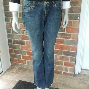 Loft Curvy Boot Cut Jeans 28/6P $89